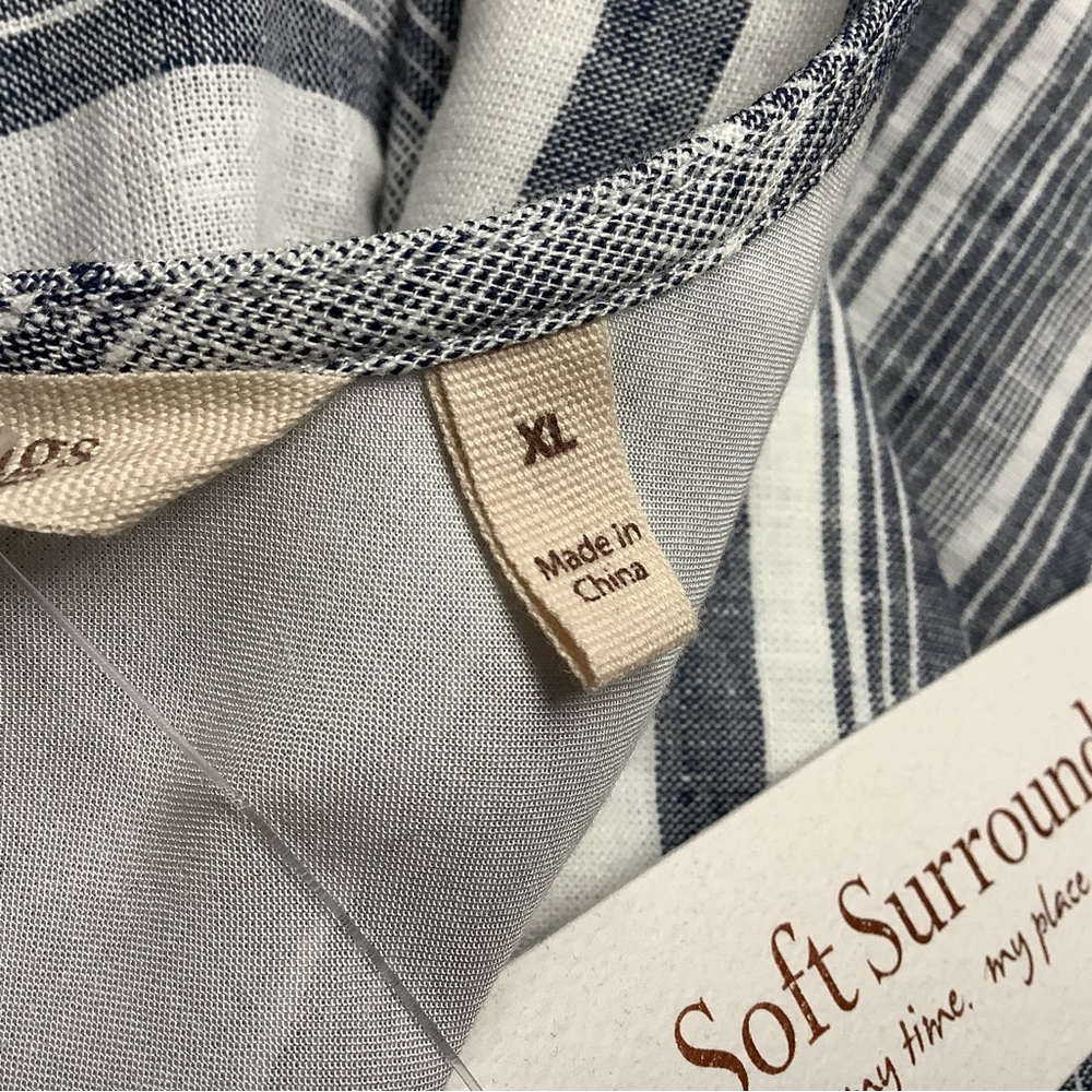 Soft Surroundings NWT XL fully lined, 2 pockets,, dress - Picture 4 of 13